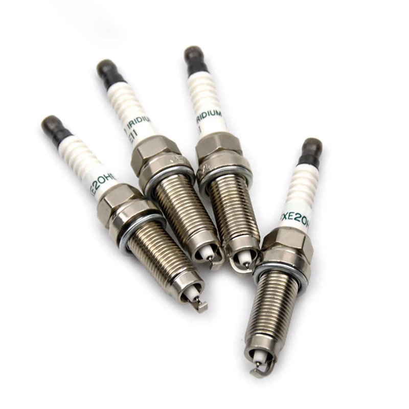 

4Pcs/Lot 22401-ED71B FXE20HE11 Platium Iridium Spark Plug For Nissan Juke Versa Micra Tiida X-Trail 22401ED71B DILZKAR6A11