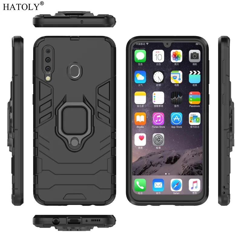 

Case For Samsung Galaxy M30 Back Cover Magnetic Ring Holder Phone Case For Samsung M30 Phone Stand Fundas Coque For Samsung M30