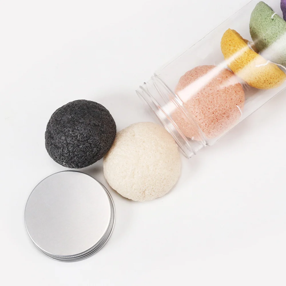 

8Pcs Konjac Sponges Facial Sponges Exfoliating Sponges Natural Face Skin Care