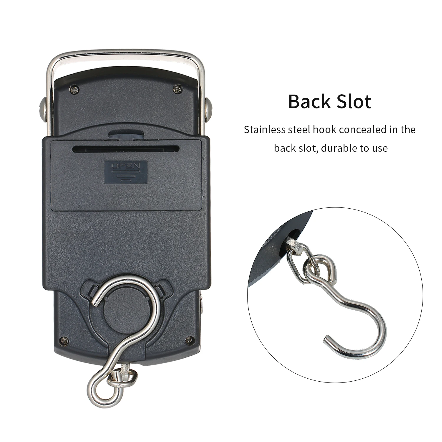 50 кг Карманные весы электронные цифровые рыболовные крючки подвесные Весы