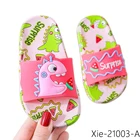 Шлепанцы для мальчиков и девочек, домашняя семейная летняя обувь для детей, шлепанцы с мягкой подошвой, для дома, пляжа, в семейном стиле