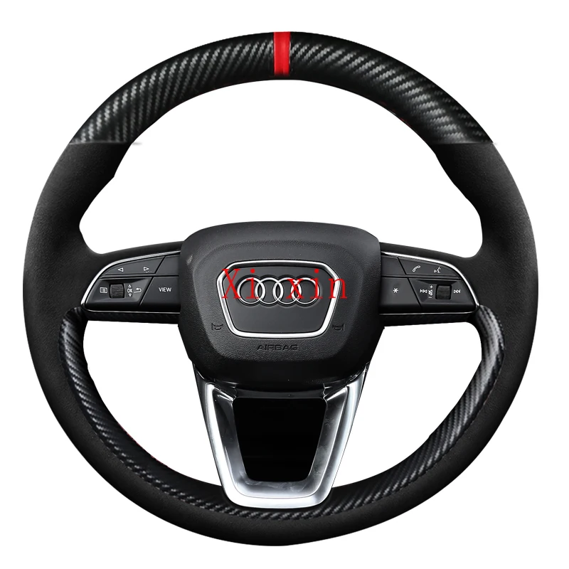 

Кожаный чехол для руля Audi Q5L A6L A7 A4L Q3 Q2L Q7