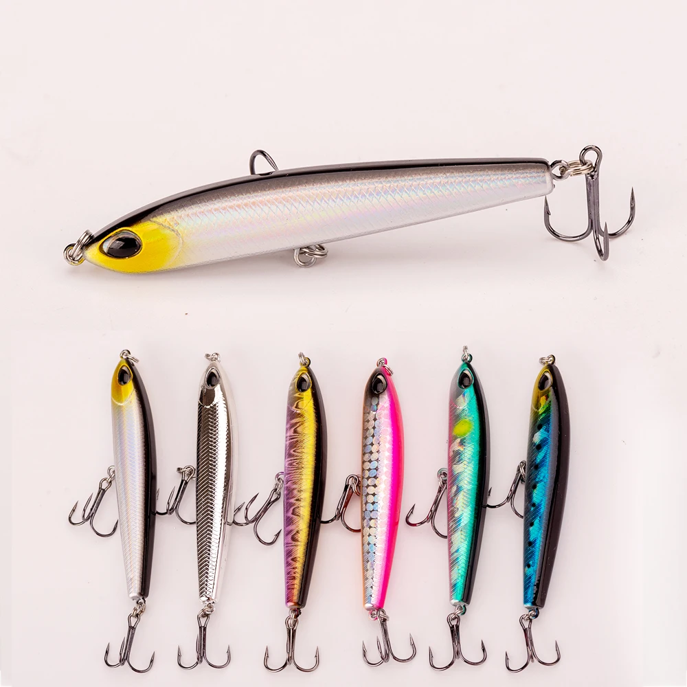 

1 шт. 9 г 75 мм погружной гольян приманка для рыбалки карандаш воблеры жесткая приманка металлическая жесткая приманка искусственная приманк...