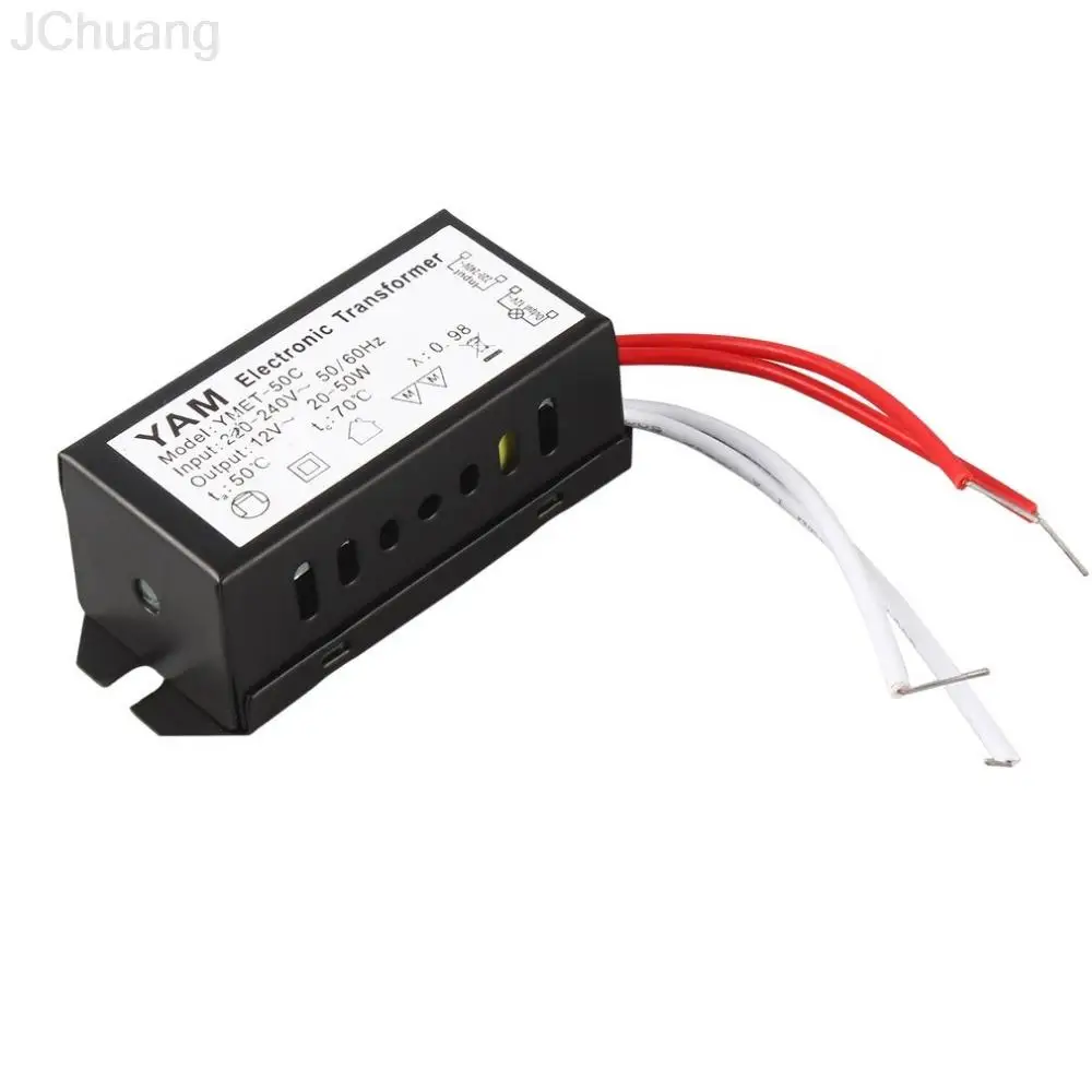 

AC 220V to 12V 20-50W LED Lighting Electronic Transformator Halogen Lamp Electronic Transformer LED Driver Power Supply