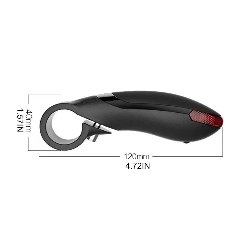 1 пара велосипедный руль светодиодный Предупреждение ющий безопасный сигнальный