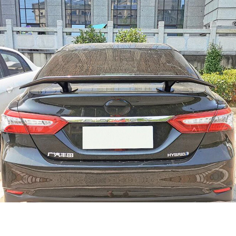 Ceyusot для универсального автомобильного спойлера Wing NEW Toyota Camry из пластмассового материала ABS, аксессуары для заднего багажника, ретрофит, черный набор кузова 2000+.