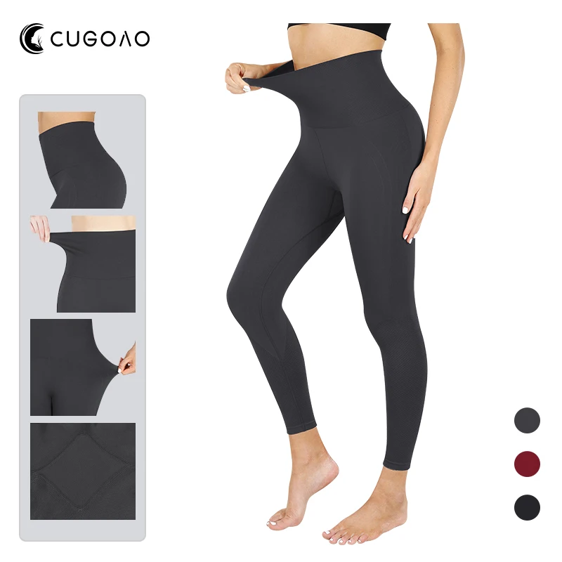 

CUGOAO Leggings For Fitness Women High Waist Soft Seamless Sport Leggings Push Up Woman Tights Feamle Yoga Pants