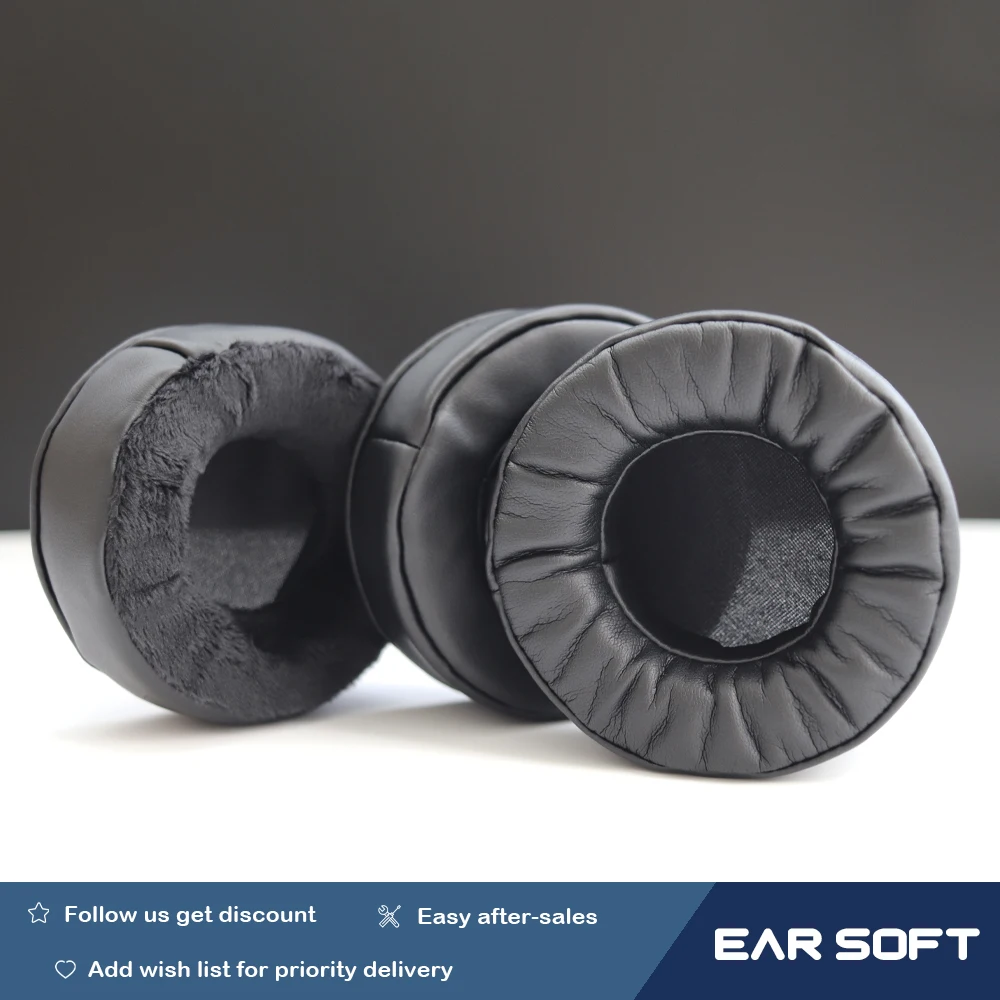 Earsoft Replacement EarPads Cushions for JVC HA-S40BT Headphones Earphones Earmuff Case Sleeve Accessories