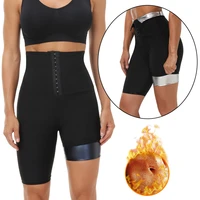 sauna pants women thermo sweat legging slimming body shaper tummy control fitness workout panties waist trainer high waist short