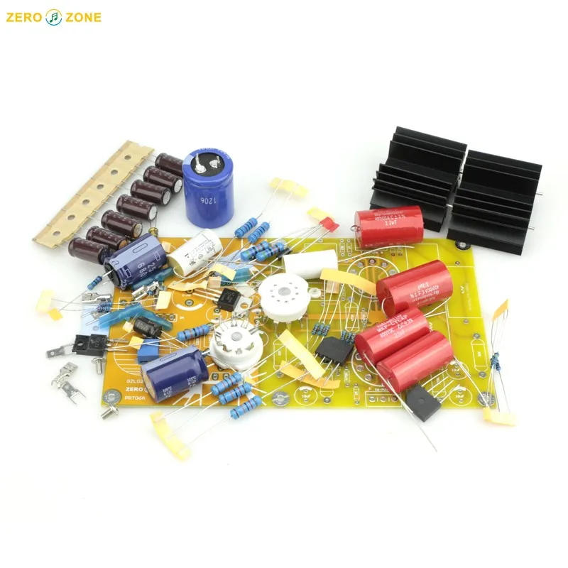 PRT06A 12AX7+12AT7 Tube preamplifier Base on MATISSE circuit PCB/DIY Kit/Finished board | Электроника