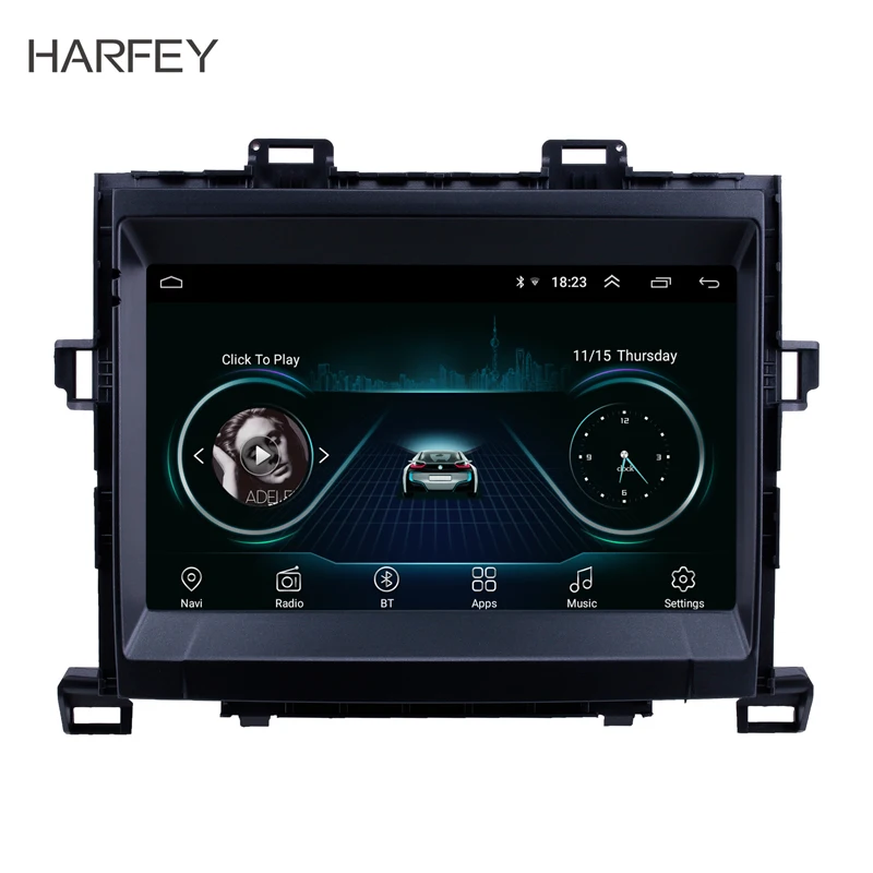 Автомобильный мультимедийный проигрыватель Harfey HD 8 &quot Android 1 GPS Авторадио Navi 3G Wi Fi