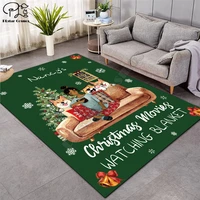 marry christmas fashion soft flannel 3d printed rugs mat rugs anti slip large rug carpet home decoration 01