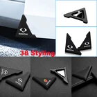 2 шт., силиконовые накладки на углы автомобильных дверей