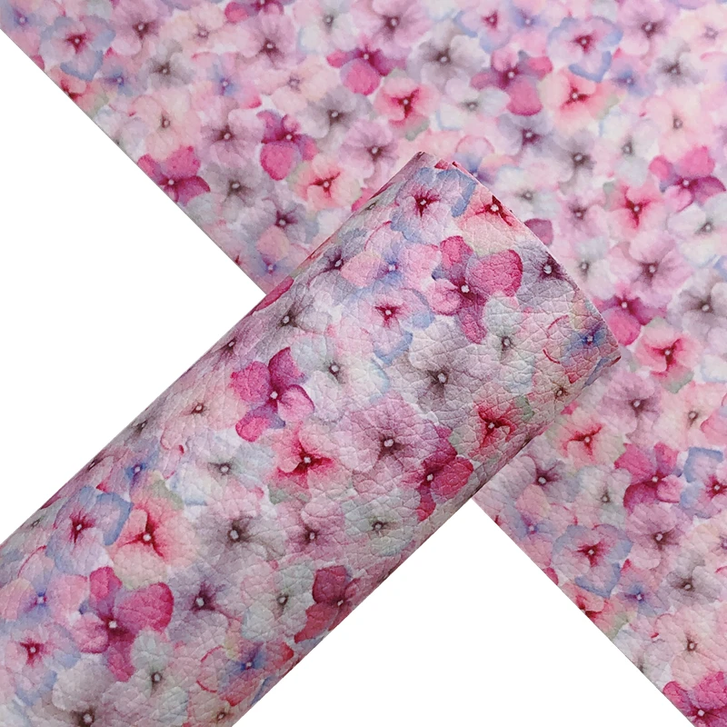 Новый Радужный лист из искусственной кожи для изготовления бантов сережек