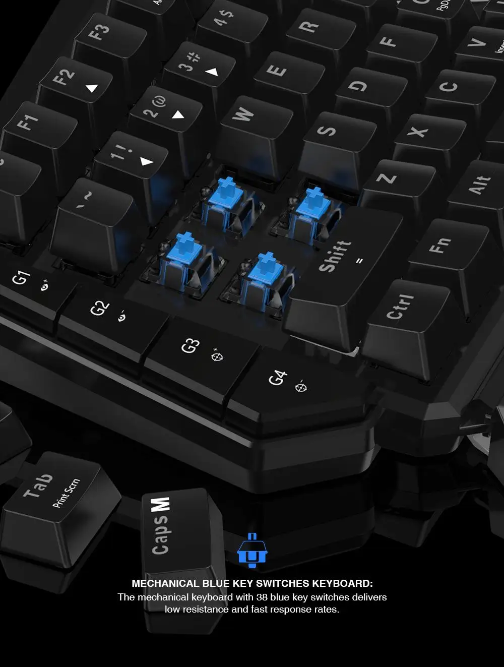 Оригинальный беспроводной геймпад GameSir VX E-sports 2 4G Клавиатура Мышь