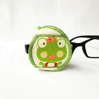 glasses green baby amblyopia goggles for single eye correction children full cover eye cover handmade cotton lightweight
