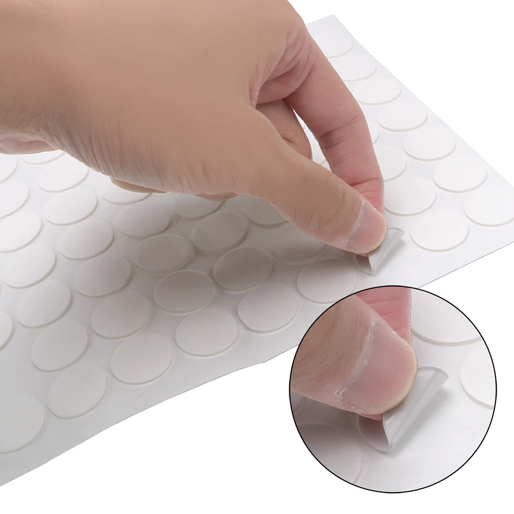 70 шт./компл. акриловая Двусторонняя лента настольная Нескользящая наклейка в