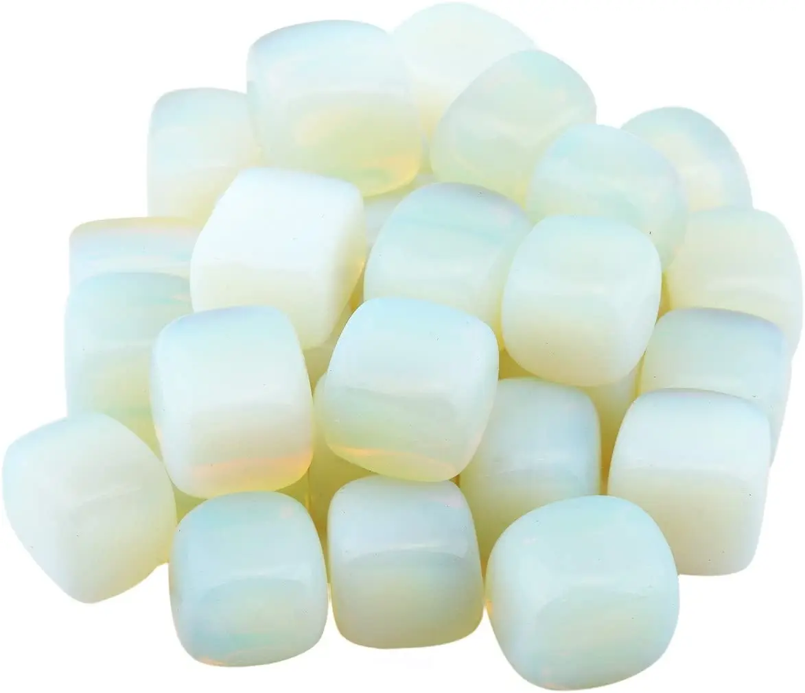 

Cubic Opalite Larger Particles Polished Opal Tumbled Cube Quartz Crystal Reiki Healing Energy Stones Bonsai Decoration