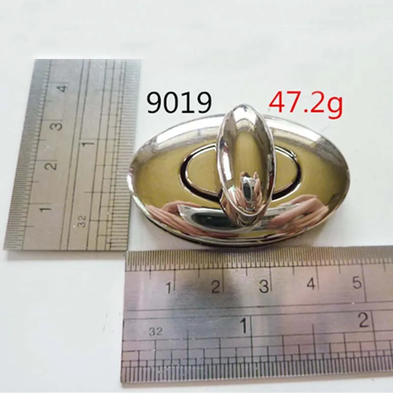 Изготовление дамских сумок 20 шт. аксессуары пряжка Овальный Поворотный замок