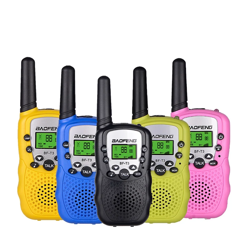 Baofeng BF-T3 Mini Portable Walkie Talkie Outdoor walkie talkie kids  0.5W 8/22CH Handheld PMR/FRS/GMR Radio Transceiver