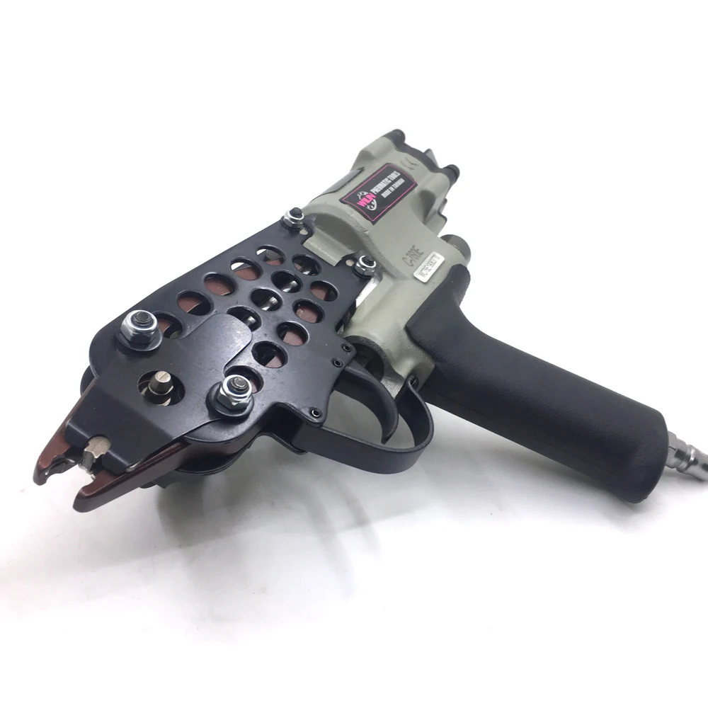 WILIN Пневматический инструмент для закрепления C-кольцами 16GA Gauge Air с диаметром закрытия 2-3,2 мм, плоскогубцы для свиней C-760E, степлер для заборов из проволоки.