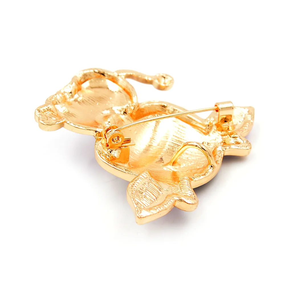 

CINDY XIANG Enamel Small Calf Brooch Cow Bulk Brooches Pins 2021 Chinese New Year Animal Pin Kids Jewelry 3 Colors Available