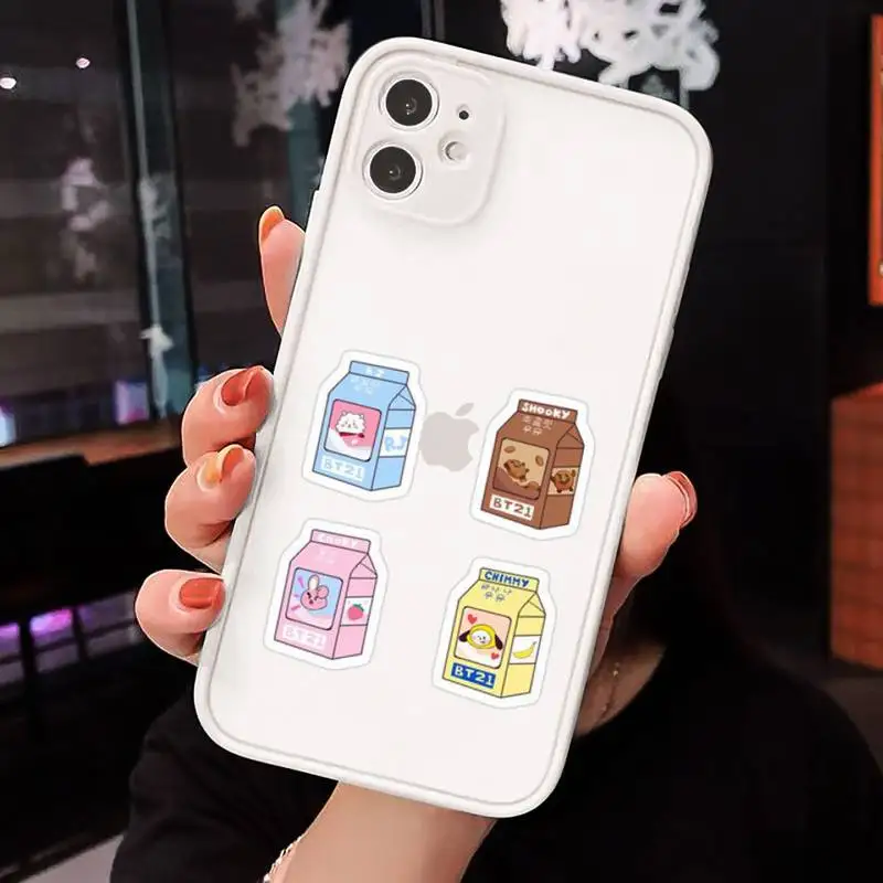 

Japanese Strawberry Milk food Phone Case Matte For iPhone 12 Mini 11 Pro XR XS Max 7 8 Plus X Hard PC Back Cover