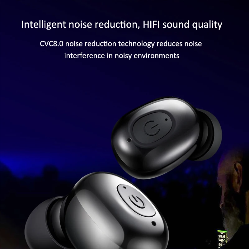 Bluetooth 5,0, наушники 5D, стерео беспроводные наушники, спортивные, водонепроницаемые, свободные руки, наушники, гарнитура с 1200 мАч, внешний аккумулятор