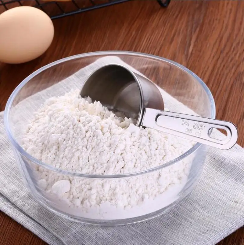 4 шт./компл. мерные стаканы и мерная ложка лопатка для выпекания градиентная