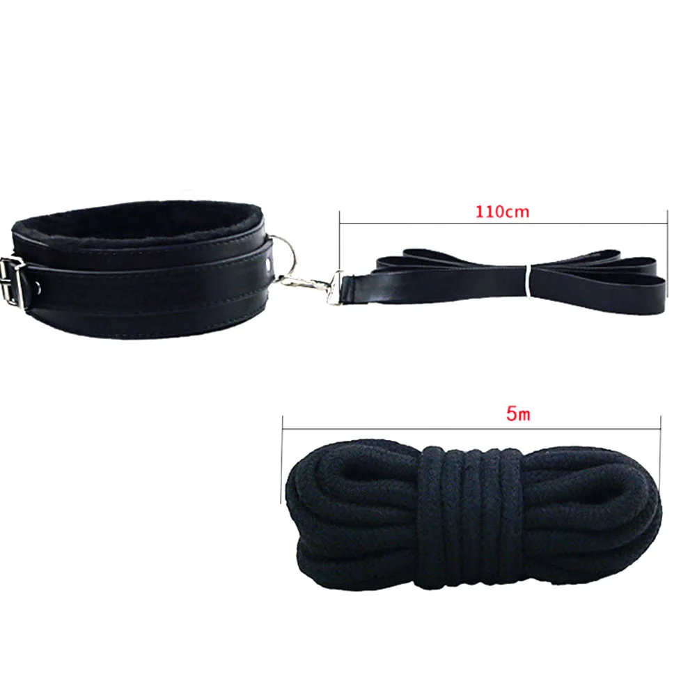 10 шт. набор из искусственной кожи для БДСМ-связывания |