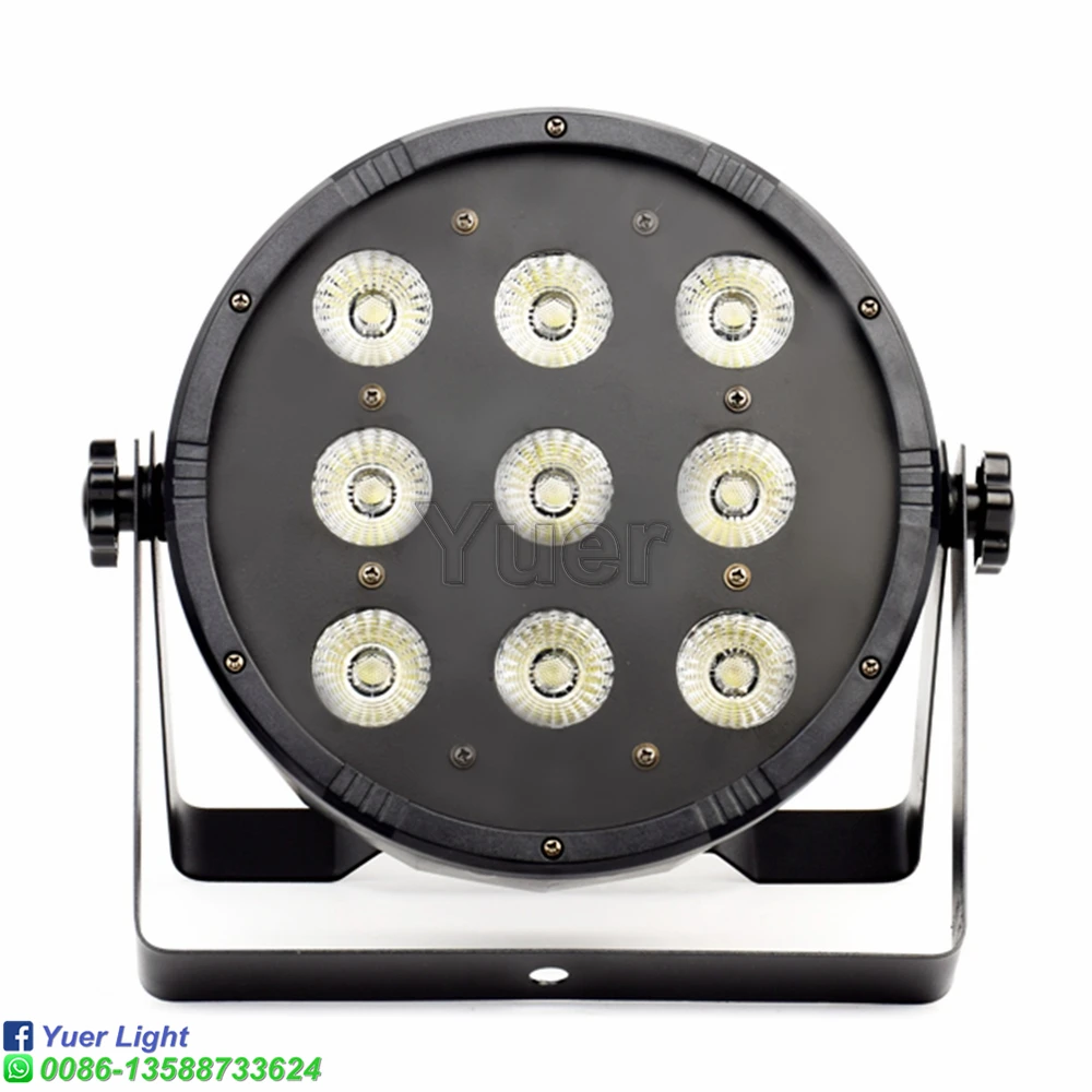 Горячая Распродажа 9X10W 4in1 RGBW Светодиодная лампа для сценических эффектов