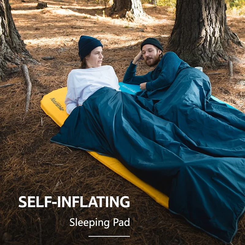 Туристический Самонадувающийся коврик Naturehike утолщенный комфортный воздушный