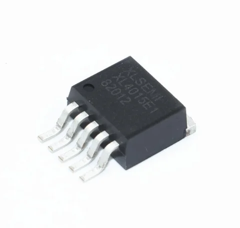 

New 50pcs/lot XL4015E1 XL4015 TO263-5 TO263 100% new original 5A 180KHz 36V Buck DC to DC Converter