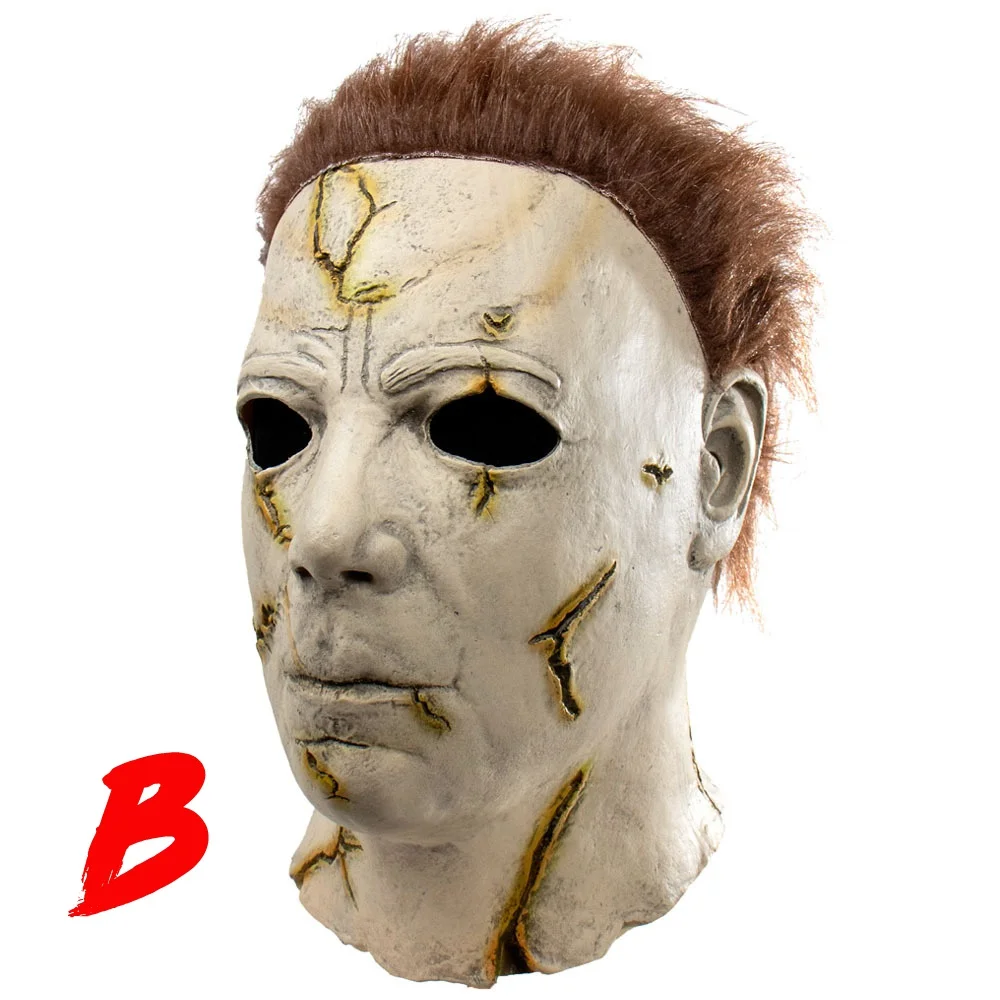 41 Высококачественная маска Хэллоуин из фильма ужасов Майкл Майерс Косплей