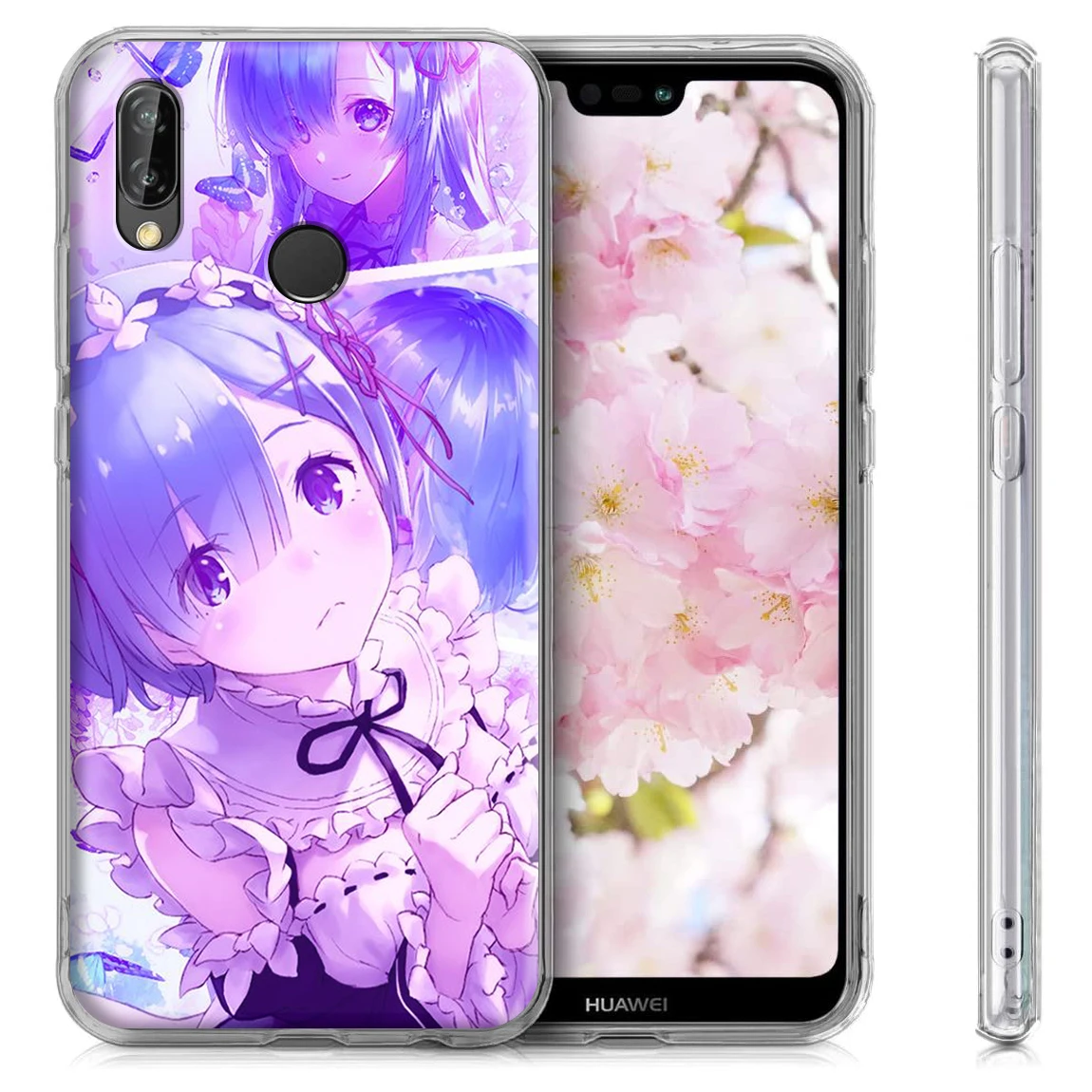 Anime Re Zero Rem Silicone Case for Huawei Mate 10 20 30 Lite Pro Nova 2 2i 3 3i 4 5i | Мобильные телефоны и аксессуары