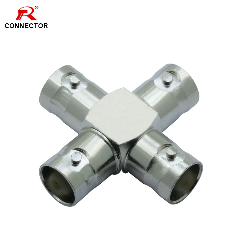 

1pc "X" BNC Connector, BNC 4 Channel Female Connector