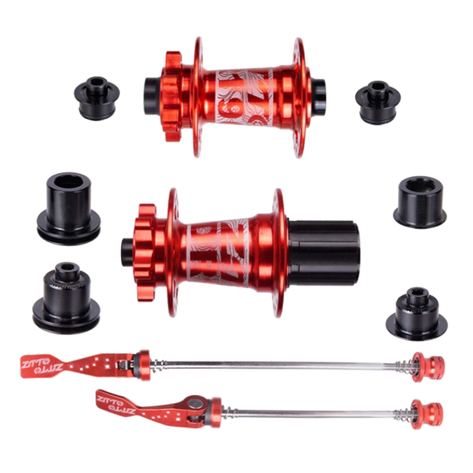 

Mountain Bike Disc Brake Hub Bicycle Thread Front Rear Quick Release Hubs