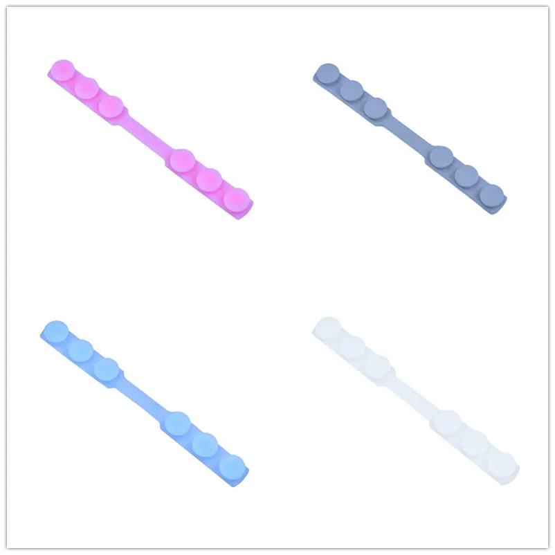 10 шт. Регулируемый Дизайн Мягкий силиконовый Анит боль защита ушей Пряжка крюк