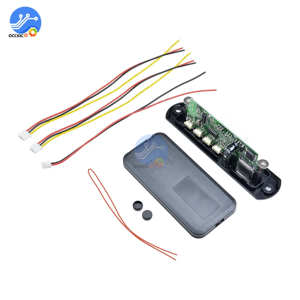 Bluetooth MP3 декодер плата FM аудио декодер модуль USB TF радио дистанционное управление SD музыкальный плеер Автомобильный беспроводной WMA decodificador