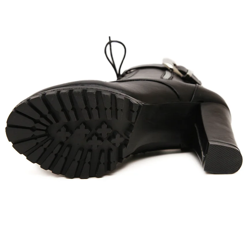 Женские Водонепроницаемые ботинки на толстой подошве из хлопка и бархата с