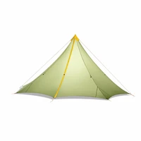knot 860g ultralight camping rodless pyramid tent 4 8 person large tarp 20d nylon both sides silicon coating outdoor hikeburger