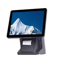 composxb pos terminal commercial retail cash register built in 80mm printer vfd pos system