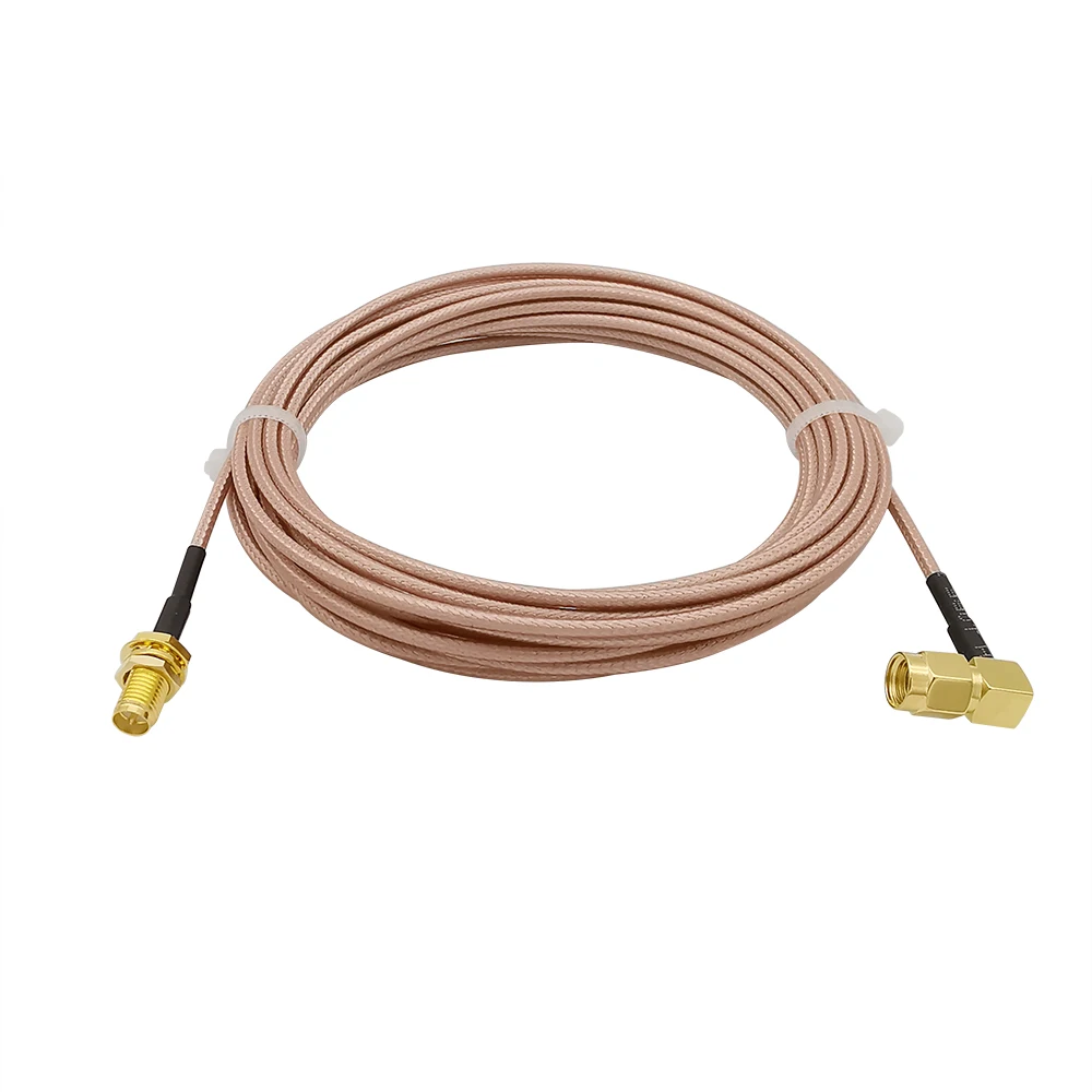 Женский выключатель коннектор SMA с прямым углом RP RG316 радиочастотный