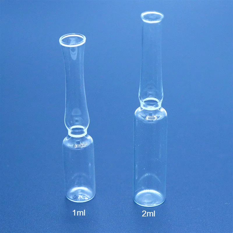 Прозрачная женская 2 мл легко ломающаяся белая баночка для розлива