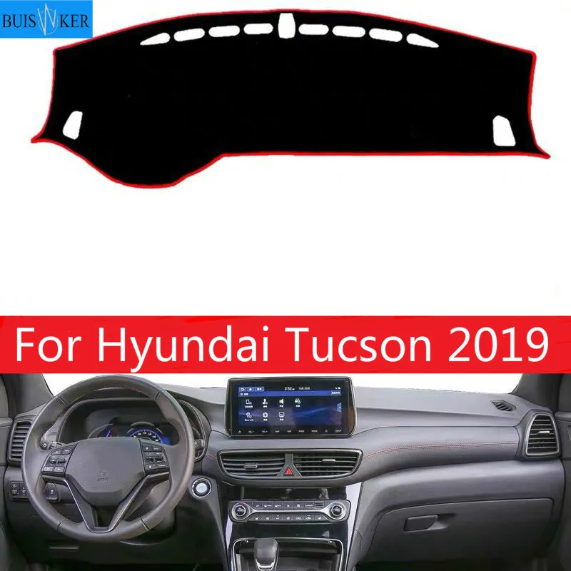 Чехол для приборной панели Hyundai Tucson 2019 солнцезащитный козырек коврик наклейки
