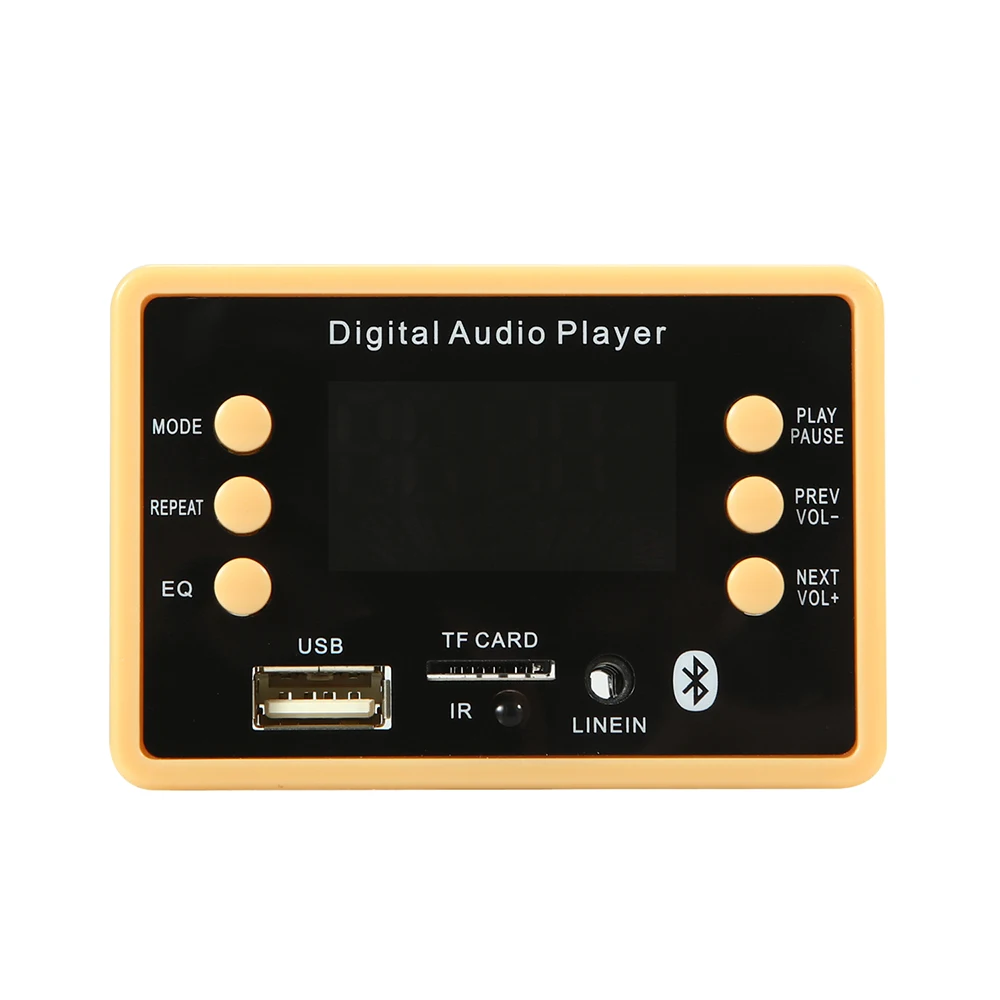 Автомобильный USB MP3-плеер декодер с Bluetooth 5 0 В/12 В модуль платы декодирования WMA WAV