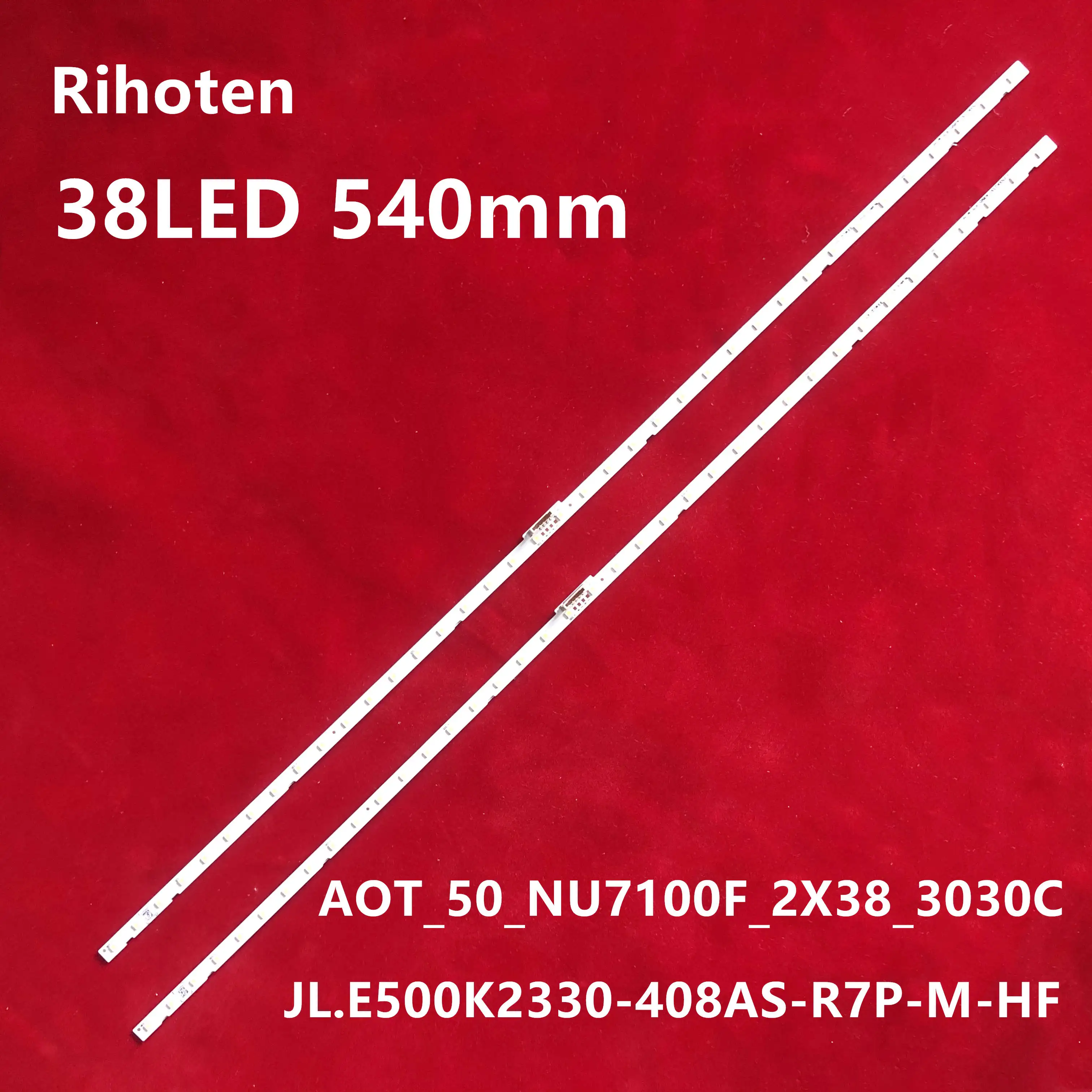 Светодиодная лента AOT_50_NU7100F_2X38_3030C_D6T_2D1_19S2P для UE50RU7472 UA50RU7100 UA50RU7400 UE50NU6025 UE50RU7475