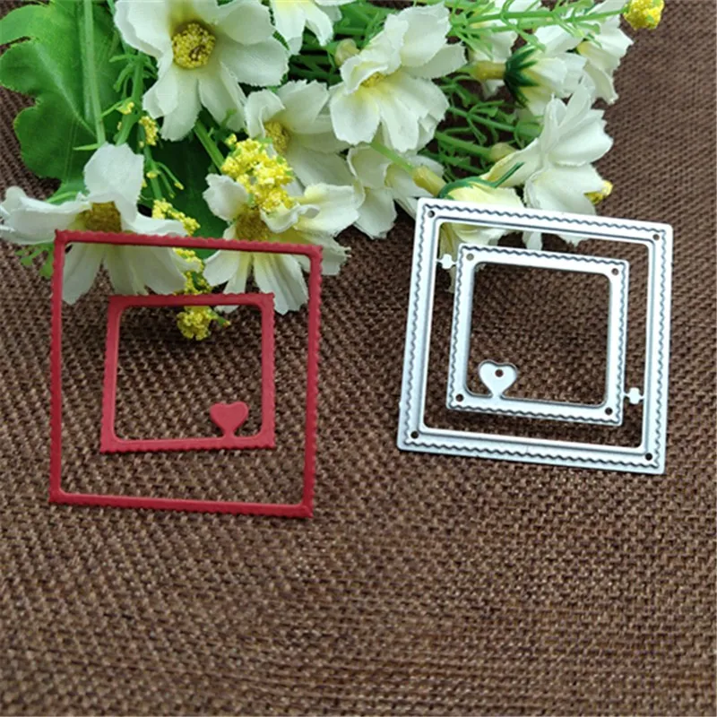 Металлические режущие штампы для скрапбукинга 2 шт.|Вырубные штампы| |