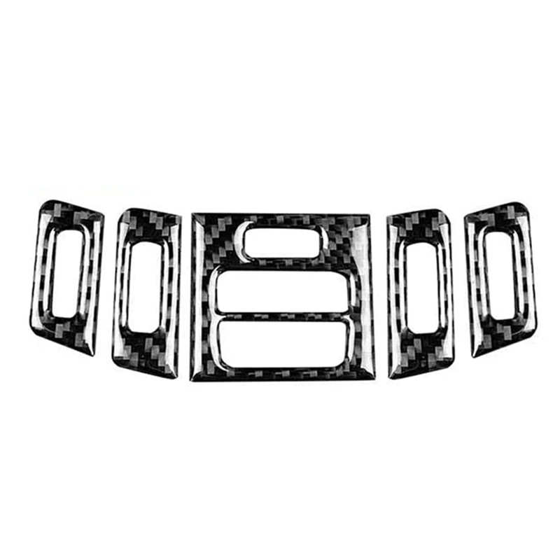 

NEW-Central Air Conditioning Vent Outlet Cover Trim Frame Carbon Fiber for BMW- 3 Series E90 E92 E93 2005-2012 Accessories