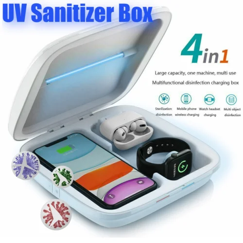 УФ ультрафиолетовая коробка для стерилизации телефона часы UVC чистящий чехол